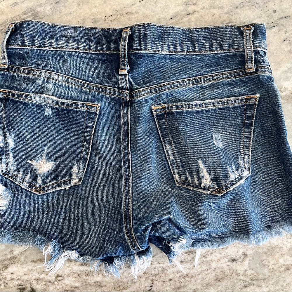 Agolde Parker Vintage Cut Off Shorts - Picture 3 of 4